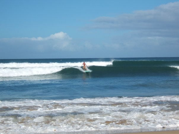 Surfing lessons